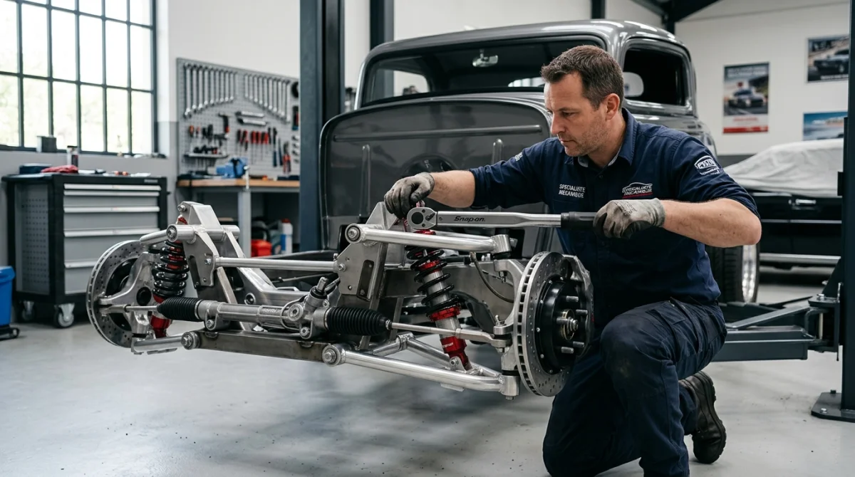 Modifier la suspension d’un hot rod en gardant une base sûre